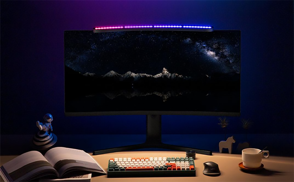 RGB Monitor Light Bar | Ambient Desk Lighting - aestheticlabs