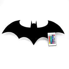 Creative Wooden Bat Wall Lamp LED