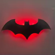 Creative Wooden Bat Wall Lamp LED