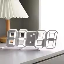 3D Digital Desk Clock