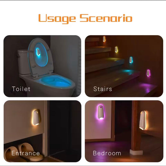 Motion Sensor Toilet Night Light - aestheticlabs