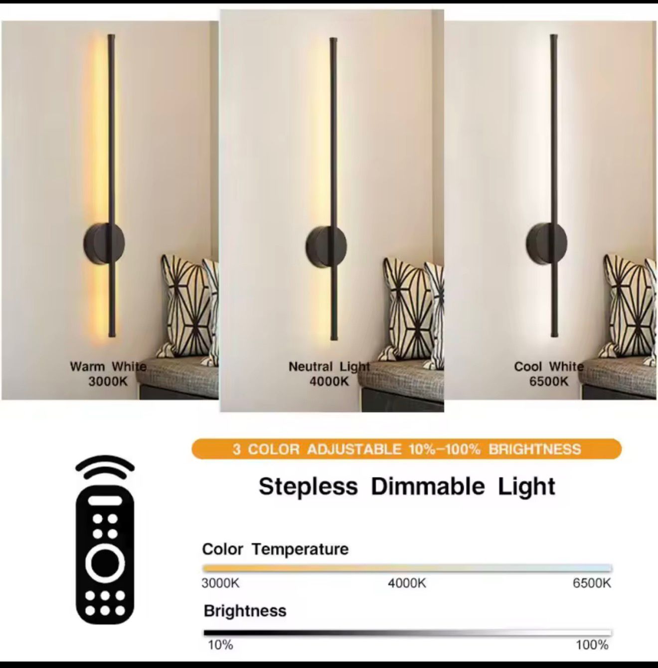 Wireless Rechargeable Wall Sconces - aestheticlabs