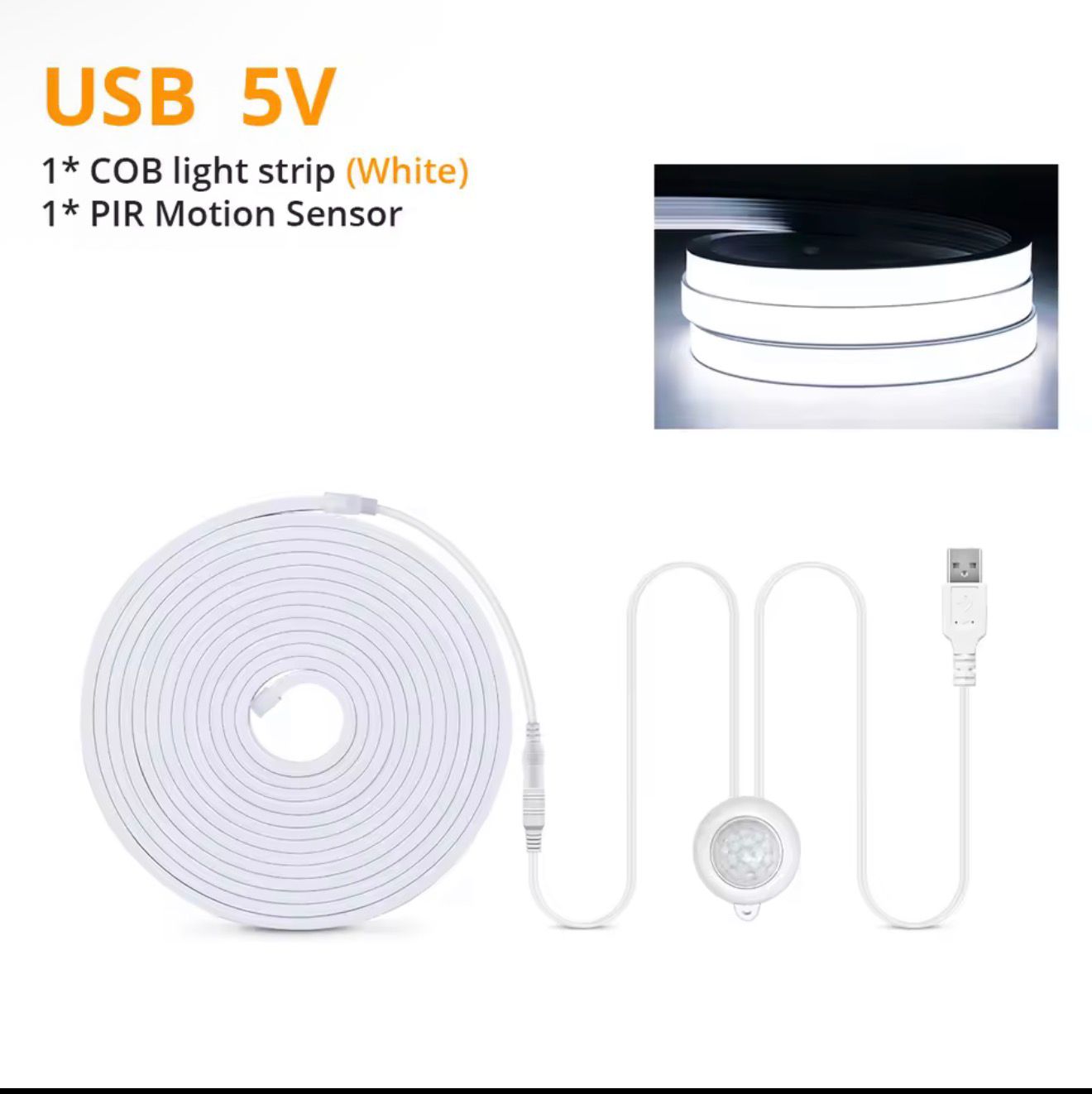Motion Sensor Stair & Pathway Light Strip - aestheticlabs