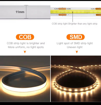 Motion Sensor Stair & Pathway Light Strip - aestheticlabs