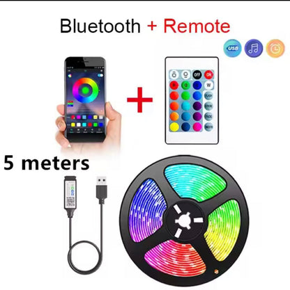 Smart Bluetooth RGB LED Strip Lights - aestheticlabs