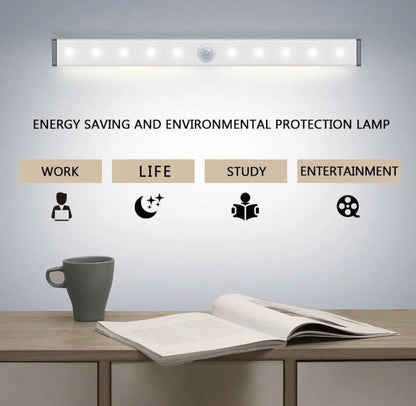 Wireless Rechargeable LED Motion Sensor Cabinet Light - aestheticlabs
