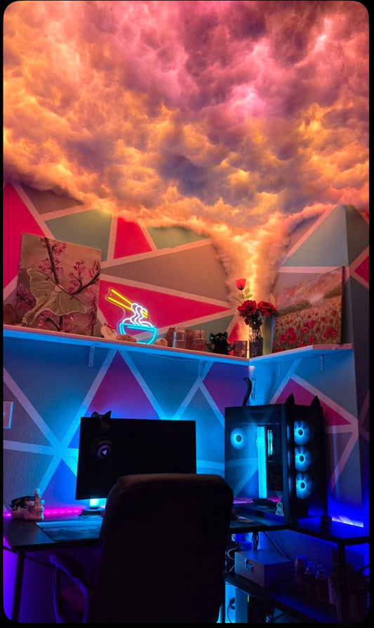 DIY Thunder Cloud Light Strip