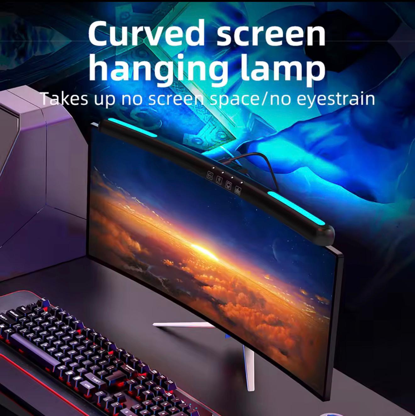RGB Monitor Light Bar | Ambient Desk Lighting - aestheticlabs