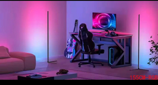 RGB Dream Color Floor Lamp with Modern 16 Million Color Changing Standing Mood Light For Bedroom Living Room - aestheticlabs