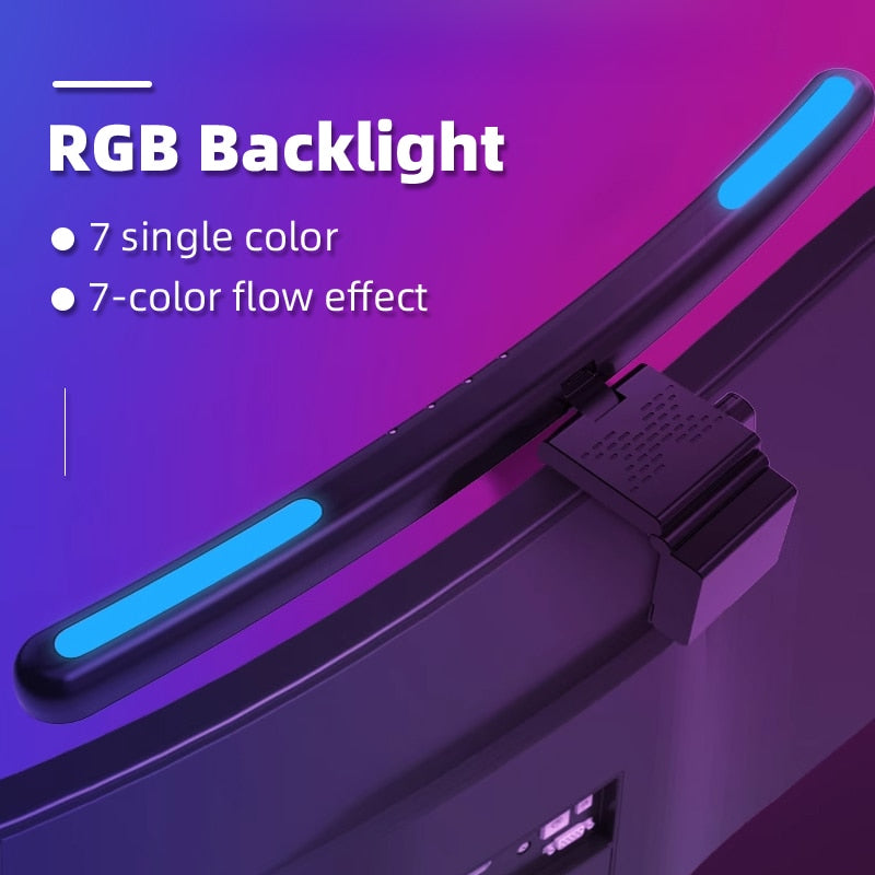 RGB Monitor Light Bar | Ambient Desk Lighting - aestheticlabs