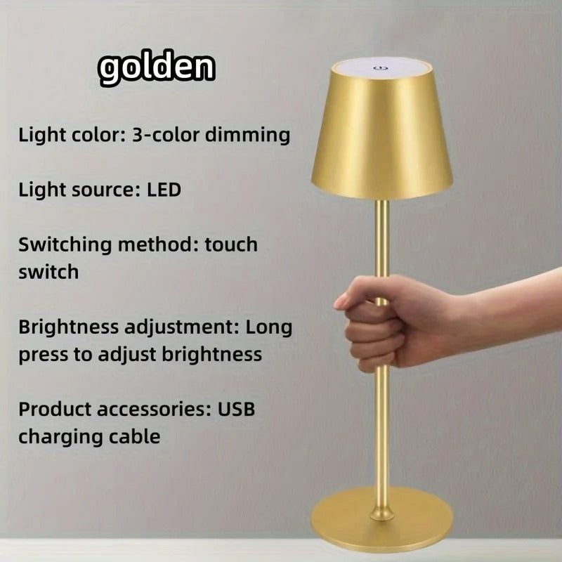 Rechargeable Table Lamp Touch Sensor LED