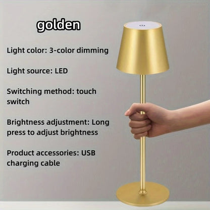 Rechargeable Table Lamp Touch Sensor LED