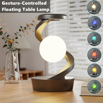 Table Lamp, Rotating Floating lamp  Mobile Phone Wireless Charger, RGB Atmosphere