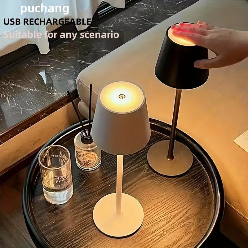 Rechargeable Table Lamp Touch Sensor LED