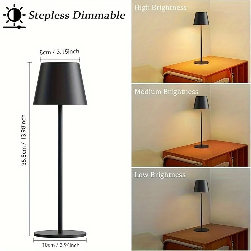 Rechargeable Table Lamp Touch Sensor LED