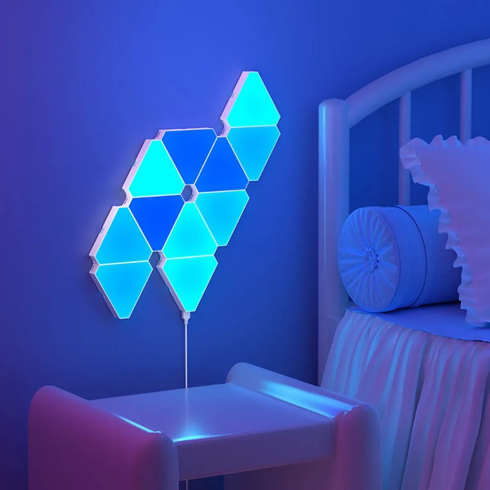 Aurora Triangle RGB Rhythm Light