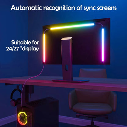 RGB Smart Screen Sync Backlight Strip – App-Controlled Gaming & Ambient Lighting