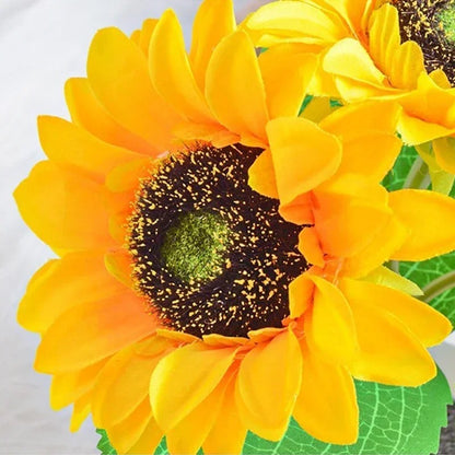 LED Night Light Rechargeable Sunflower Light