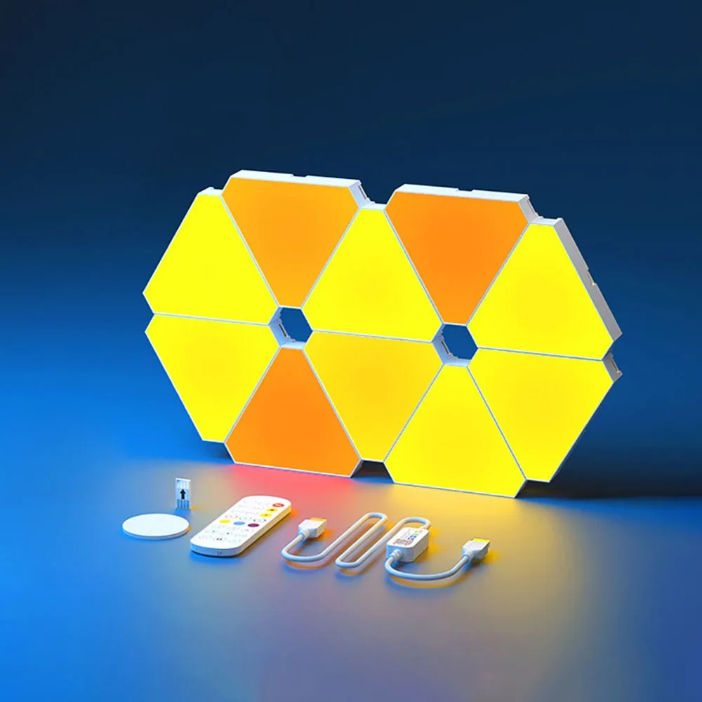 Aurora Triangle RGB Rhythm Light
