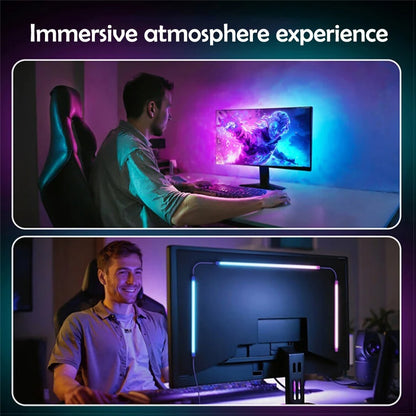 RGB Smart Screen Sync Backlight Strip – App-Controlled Gaming & Ambient Lighting