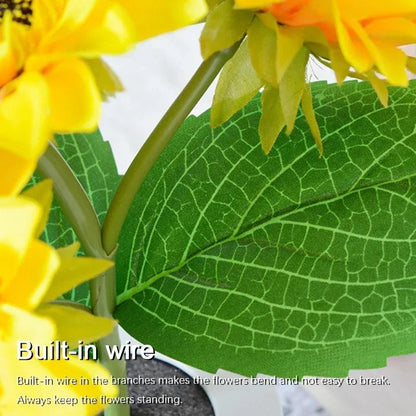 LED Night Light Rechargeable Sunflower Light