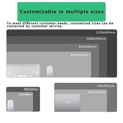 Black & White Strata Liquid Desk Mat
