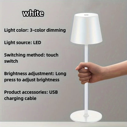 Rechargeable Table Lamp Touch Sensor LED